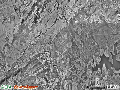 Bethlehem township, New Jersey satellite photo by USGS