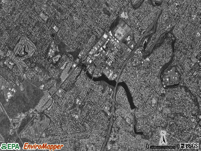 Clark township, New Jersey satellite photo by USGS
