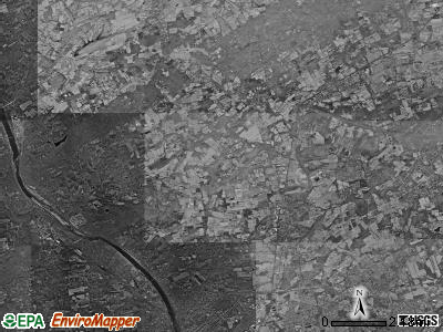 Hopewell township, New Jersey satellite photo by USGS