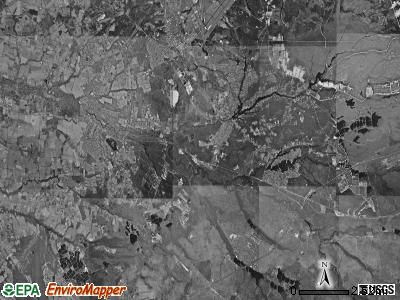 Pemberton township, New Jersey satellite photo by USGS