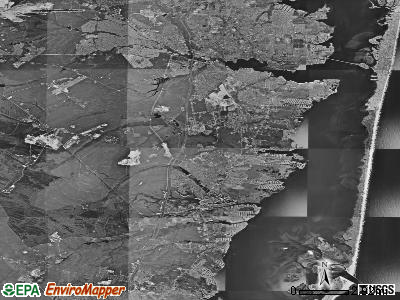 Berkeley township, New Jersey satellite photo by USGS
