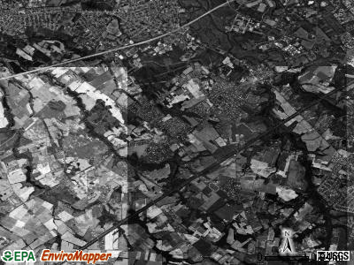 East Greenwich township, New Jersey satellite photo by USGS
