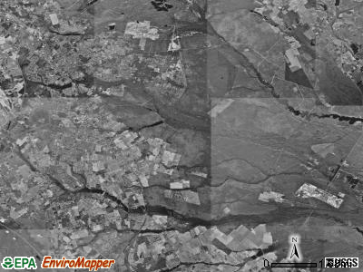 Waterford township, New Jersey satellite photo by USGS