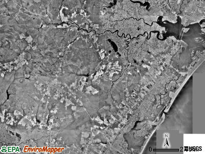 Upper township, New Jersey satellite photo by USGS