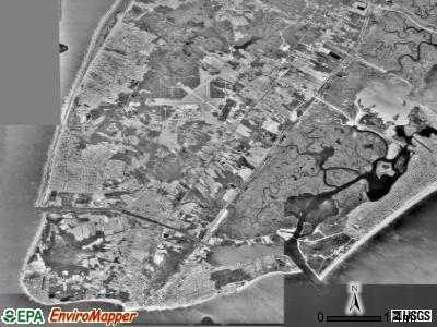 Lower township, New Jersey satellite photo by USGS