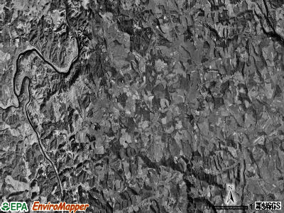 Piney Creek township, North Carolina satellite photo by USGS