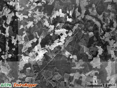 Haslett township, North Carolina satellite photo by USGS