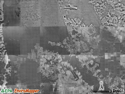 South Mills township, North Carolina satellite photo by USGS