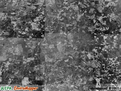 Oak Hill township, North Carolina satellite photo by USGS