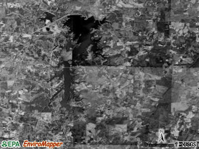 Holloway township, North Carolina satellite photo by USGS