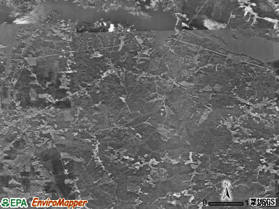 Littleton township, North Carolina satellite photo by USGS