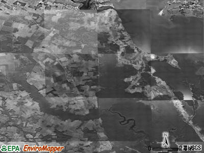 Crawford township, North Carolina satellite photo by USGS