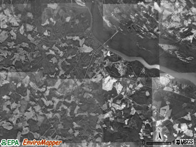 Winton township, North Carolina satellite photo by USGS