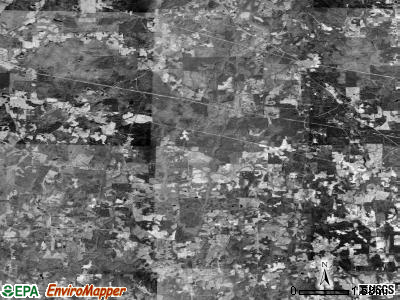 Walnut Grove township, North Carolina satellite photo by USGS