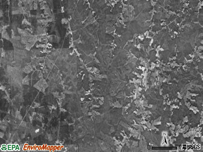 Butterwood township, North Carolina satellite photo by USGS