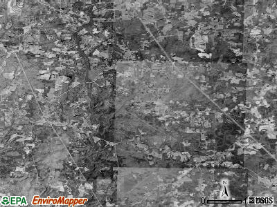Mount Tirzah township, North Carolina satellite photo by USGS