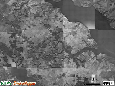 Nixonton township, North Carolina satellite photo by USGS