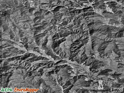 Stanton township, North Carolina satellite photo by USGS