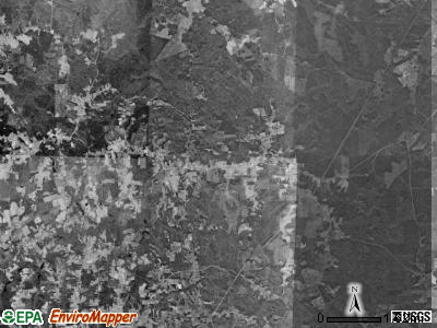 Gold Mine township, North Carolina satellite photo by USGS