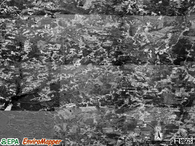 Brassfield township, North Carolina satellite photo by USGS