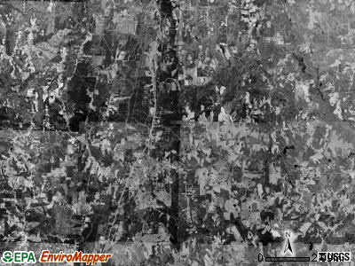 Franklinton township, North Carolina satellite photo by USGS