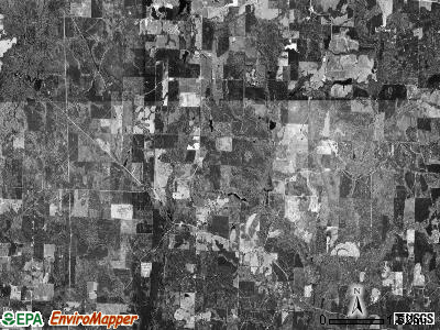 Alabama township, Arkansas satellite photo by USGS
