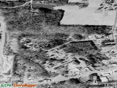 Center Grove township, North Carolina satellite photo by USGS