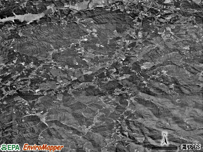 Moravian Falls township, North Carolina satellite photo by USGS