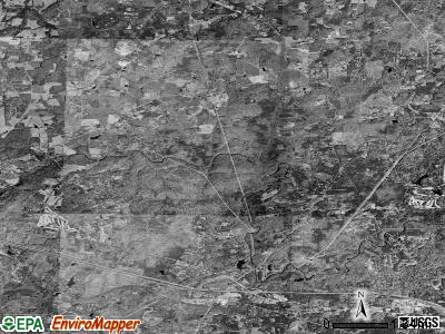 Eno township, North Carolina satellite photo by USGS
