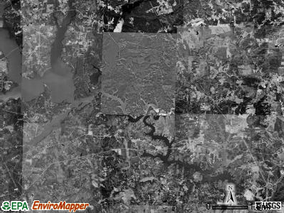 New Light township, North Carolina satellite photo by USGS