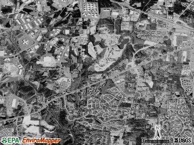 Friendship township, North Carolina satellite photo by USGS