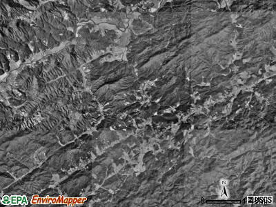 Kings Creek township, North Carolina satellite photo by USGS