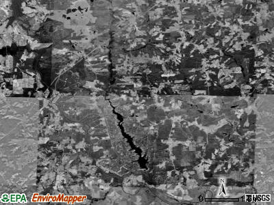 Cypress Creek township, North Carolina satellite photo by USGS