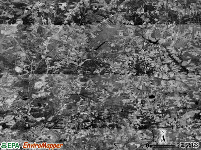 Wake Forest township, North Carolina satellite photo by USGS