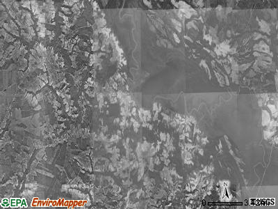 Hamilton township, North Carolina satellite photo by USGS
