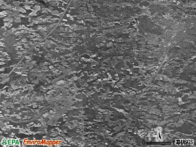 Rocky Mount township, North Carolina satellite photo by USGS