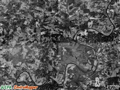 Fulton township, North Carolina satellite photo by USGS