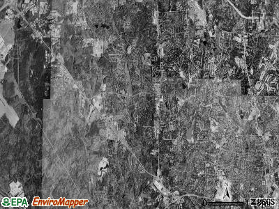 House Creek township, North Carolina satellite photo by USGS