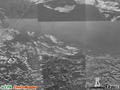 Williams township, North Carolina satellite photo by USGS