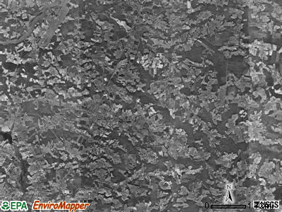 Toisnot township, North Carolina satellite photo by USGS