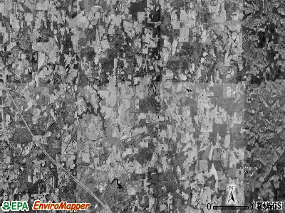Albright township, North Carolina satellite photo by USGS