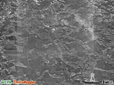 Bethel township, North Carolina satellite photo by USGS