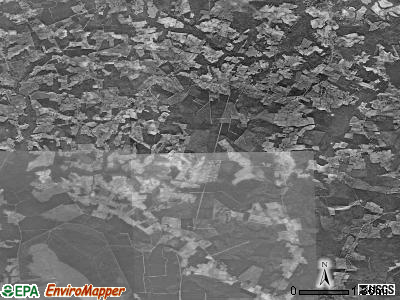 Beargrass township, North Carolina satellite photo by USGS