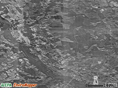Belvoir township, North Carolina satellite photo by USGS