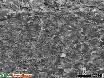 Asheboro township, North Carolina satellite photo by USGS
