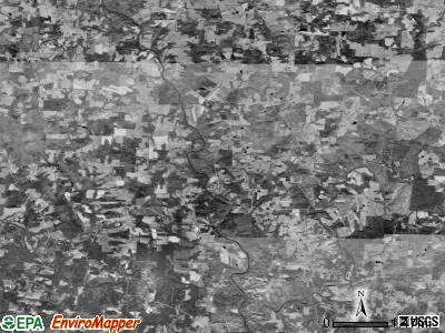 Coleridge township, North Carolina satellite photo by USGS