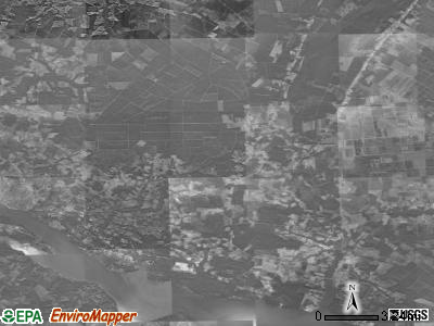 Long Acre township, North Carolina satellite photo by USGS
