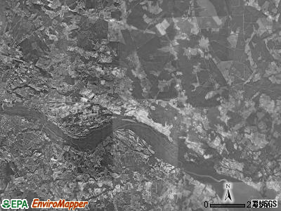 Pactolus township, North Carolina satellite photo by USGS