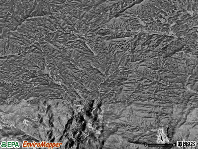 Broad River township, North Carolina satellite photo by USGS