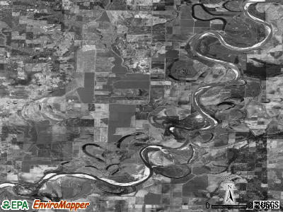 Cut Off township, Arkansas satellite photo by USGS